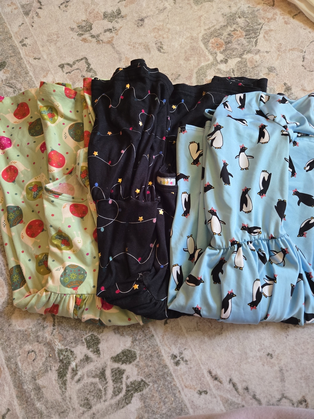 Dot Dot Smile Kids Bundle Of 3 Holiday / Winter Dresses